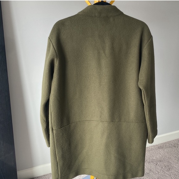 Express Olive Fall Cardigan - Picture 6 of 6